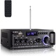 Amplificator audio stereo Bluetooth CHOOLY BT-298Pro, 400W, două canale, USB, SD, 18x13, 8x5, 5cm