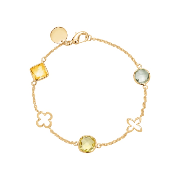 Bratara dama Lilou Biarritz, auriu, 16x3cm