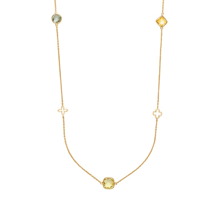 Colier dama Biarritz, Lilou, auriu, 85cm