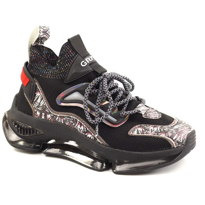 Pantofi Dama 7D21018 01 Z, Negru