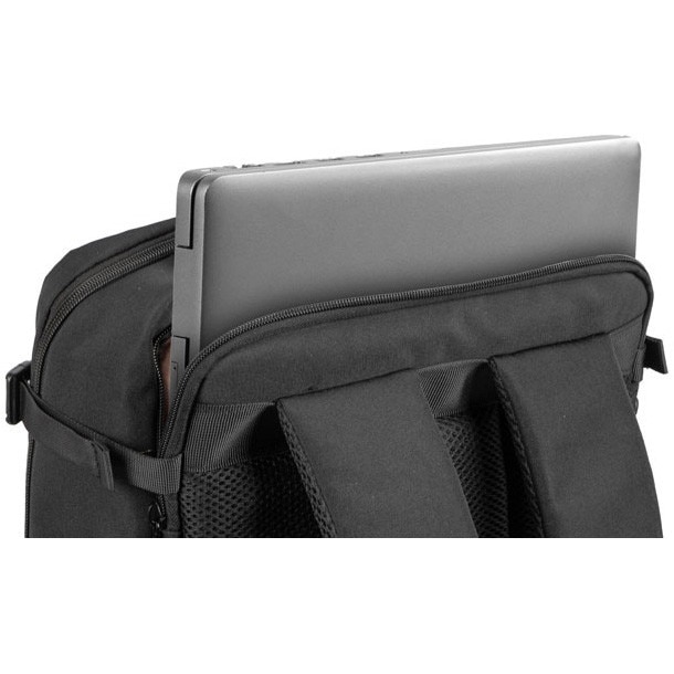 Rucsac laptop NATEC CAMEL LITE, 15.6 inch, capacitate 19L, 3 compartimente, cabin sized, colectia Travel, Negru