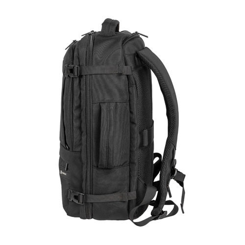 Rucsac laptop NATEC CAMEL LITE, 15.6 inch, capacitate 19L, 3 compartimente, cabin sized, colectia Travel, Negru
