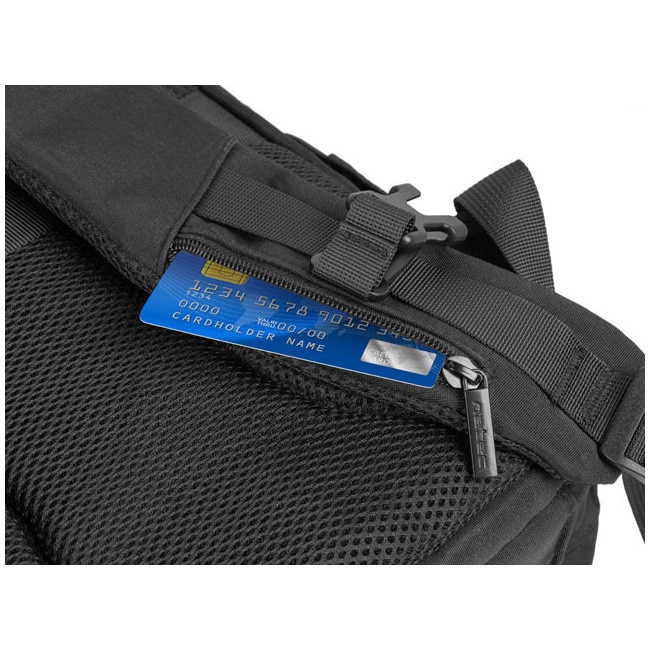 Rucsac laptop NATEC CAMEL LITE, 15.6 inch, capacitate 19L, 3 compartimente, cabin sized, colectia Travel, Negru