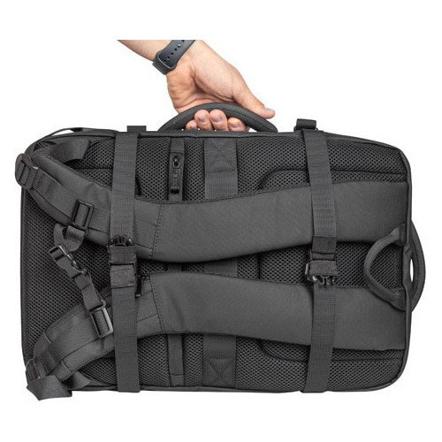Rucsac laptop NATEC CAMEL PRO, 17.3 inch, 28L, 3 compartimente + 1 extensibil, colectia Travel, Negru
