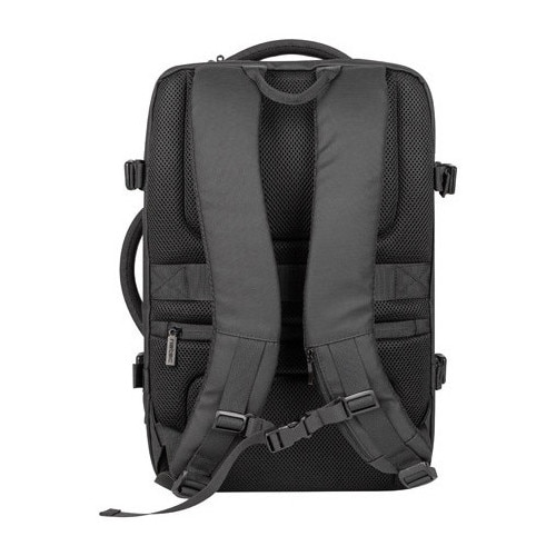 Rucsac laptop NATEC CAMEL PRO, 17.3 inch, 28L, 3 compartimente + 1 extensibil, colectia Travel, Negru