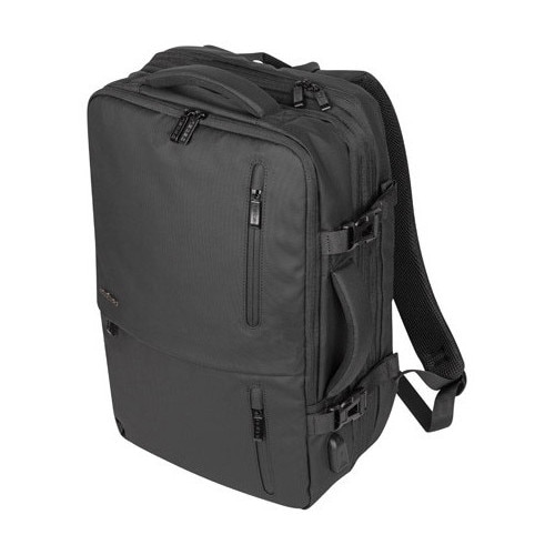 Rucsac laptop NATEC CAMEL PRO, 17.3 inch, 28L, 3 compartimente + 1 extensibil, colectia Travel, Negru