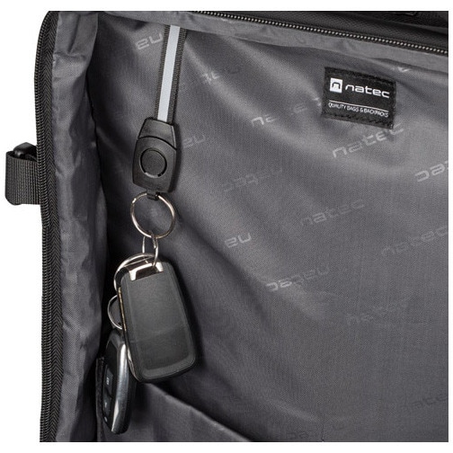 Rucsac laptop NATEC CAMEL PRO, 17.3 inch, 28L, 3 compartimente + 1 extensibil, colectia Travel, Negru