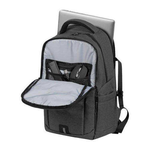 Rucsac laptop NATEC ALPACA 2, 15.6 inch, capacitate 20L, 3 compartimente, colectia Urban, Gri