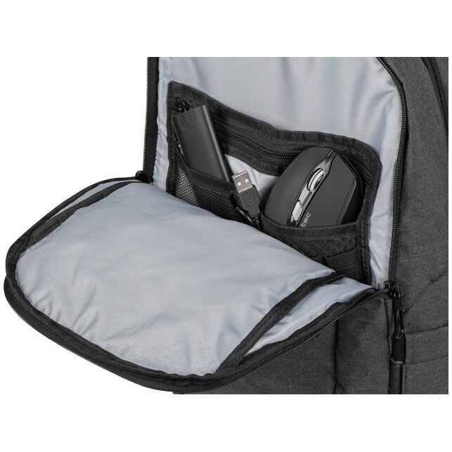 Rucsac laptop NATEC ALPACA 2, 15.6 inch, capacitate 20L, 3 compartimente, colectia Urban, Gri