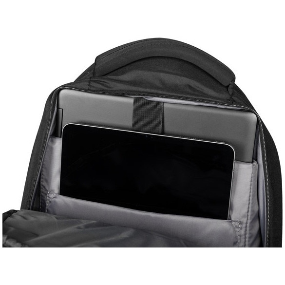 Plecak laptop 15.6" Natec Eland, negru, cu compartiment pentru tableta, set cu etui protector