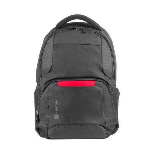 Plecak laptop 15.6" Natec Eland, negru, cu compartiment pentru tableta, set cu etui protector