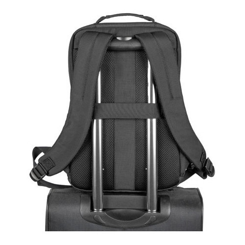 Rucsac laptop NATEC KUDU PLUS, 15.6 inch, capacitate 16L, 2 compartimente, organizator cabluri portabil, colectia Business, Negru