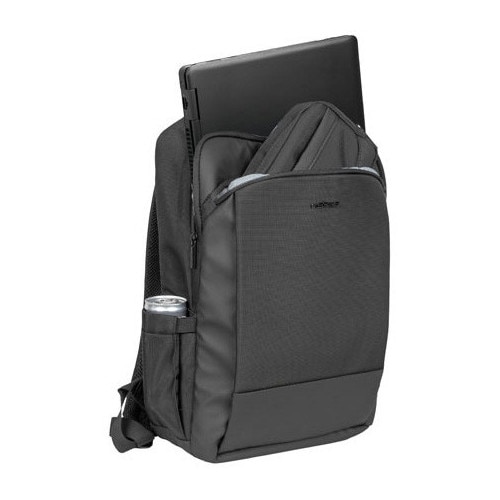 Rucsac laptop NATEC KUDU PLUS, 15.6 inch, capacitate 16L, 2 compartimente, organizator cabluri portabil, colectia Business, Negru
