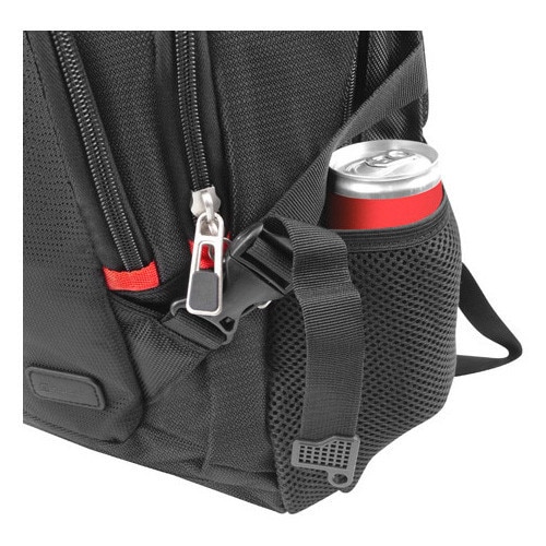 Rucsac laptop NATEC MERINO 15.6 inch, 3 compartimente, Negru