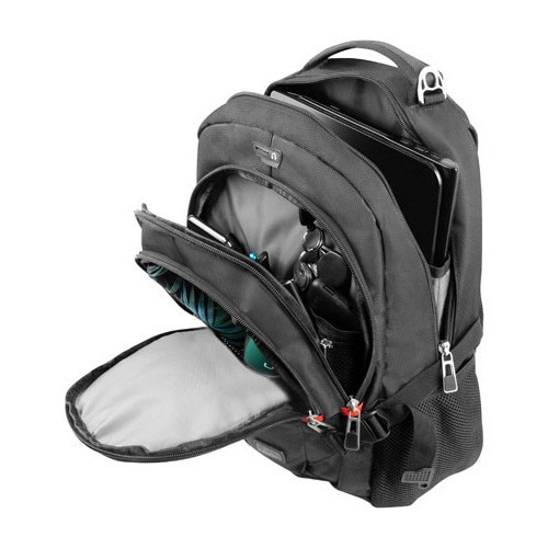 Rucsac laptop NATEC MERINO 15.6 inch, 3 compartimente, Negru