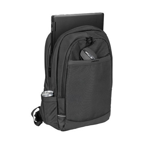 Rucsac laptop NATEC KUDU, 15.6 inch, capacitate 19L, 2 compartimente, colectia Business, Negru