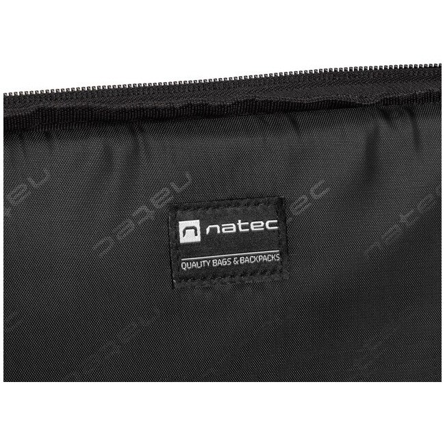 Geanta laptop NATEC BEIRA, 15.6 inch, compartiment captusit, Negru
