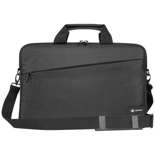 Geanta laptop NATEC BEIRA, 15.6 inch, compartiment captusit, Negru