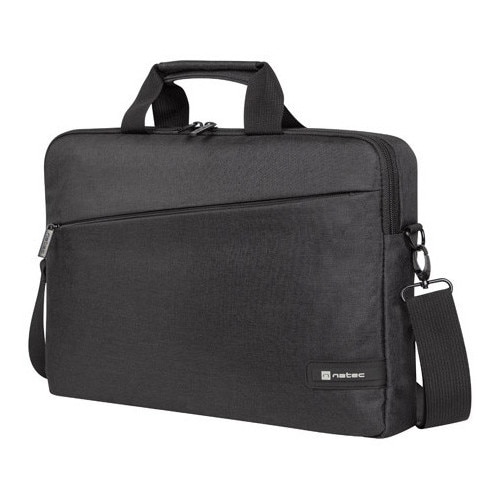 Geanta laptop NATEC BEIRA, 15.6 inch, compartiment captusit, Negru
