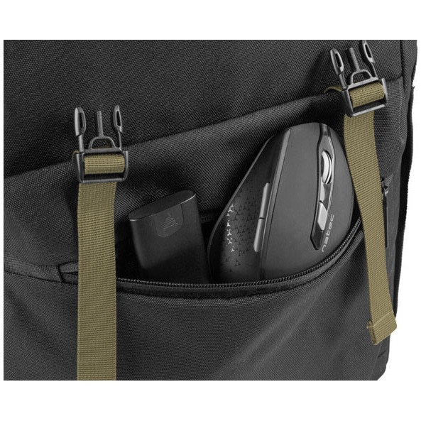 Rucsac laptop NATEC NIALA HUNTER, 15.6 inch, capacitate 18L, 1 compartiment, colectia Urban, Negru