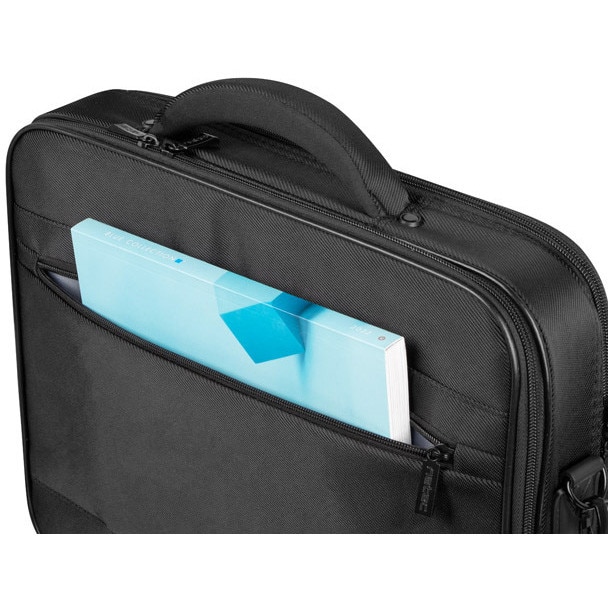 Geanta laptop NATEC BOXER, 15.6 inch, 3 compartimente, sistem anti-shock, Negru