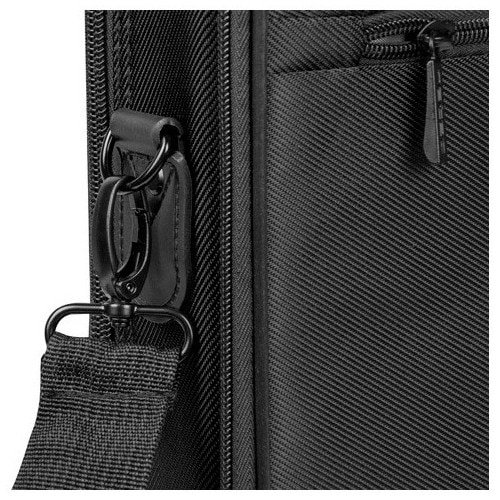 Geanta laptop NATEC BOXER, 15.6 inch, 3 compartimente, sistem anti-shock, Negru