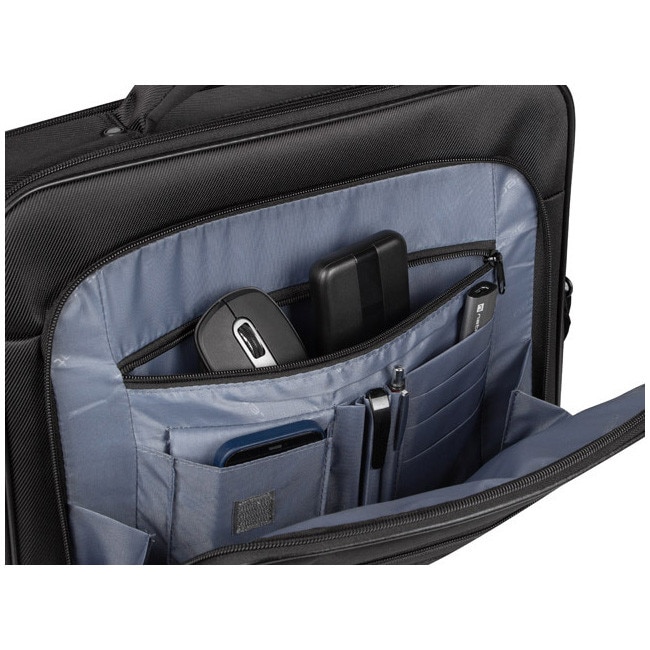 Geanta laptop NATEC BOXER, 15.6 inch, 3 compartimente, sistem anti-shock, Negru