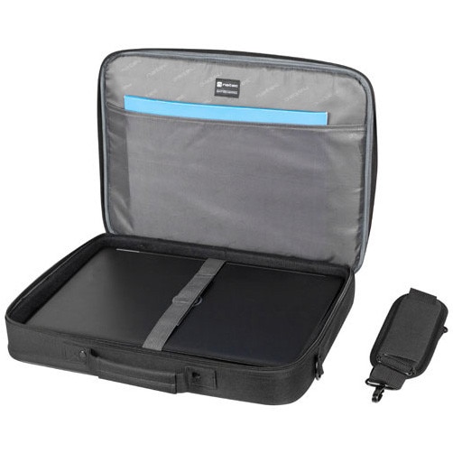 Geanta laptop NATEC BOXER LITE, 15.6 inch, 2 compartimente, sistem anti-shock, Negru