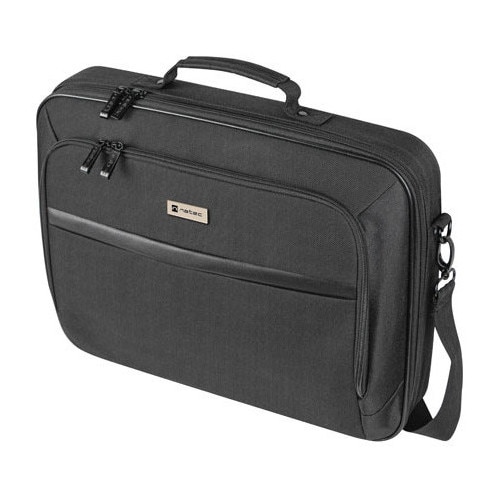 Geanta laptop NATEC BOXER LITE, 15.6 inch, 2 compartimente, sistem anti-shock, Negru