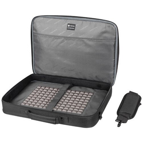 Geanta laptop NATEC BOXER LITE, 15.6 inch, 2 compartimente, sistem anti-shock, Negru