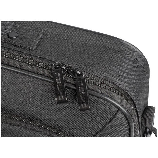 Geanta laptop NATEC BOXER LITE, 15.6 inch, 2 compartimente, sistem anti-shock, Negru