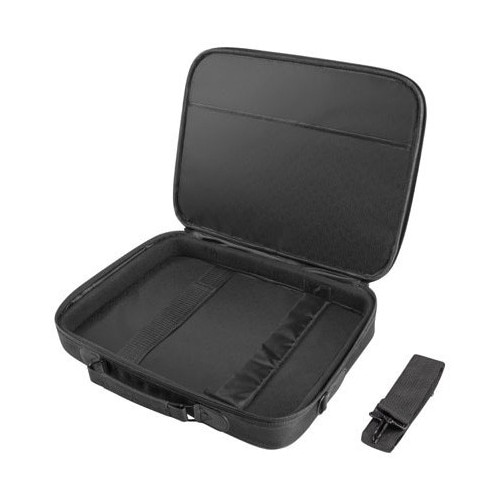 Geanta laptop NATEC IMPALA 2, 17.3 inch, 2 compartimente, sistem anti-shock, colectia Business, Negru