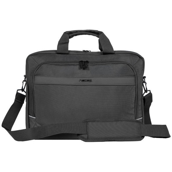 Geanta laptop NATEC KUDU, 15.6 inch, 2 compartimente, sistem anti-shock, colectia Business, Negru