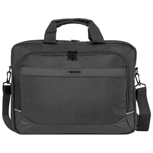 Geanta laptop NATEC KUDU, 15.6 inch, 2 compartimente, sistem anti-shock, colectia Business, Negru
