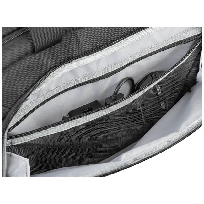 Geanta laptop NATEC KUDU, 15.6 inch, 2 compartimente, sistem anti-shock, colectia Business, Negru