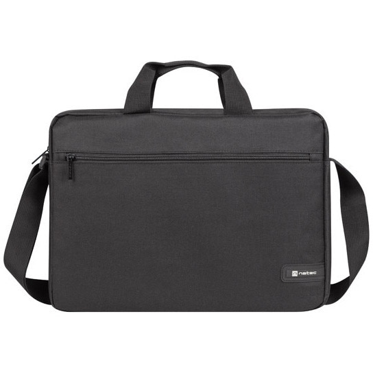 Gentă laptop Natec, poliester, 15.6", negru