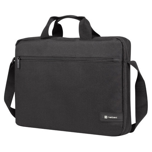 Gentă laptop Natec, poliester, 15.6", negru