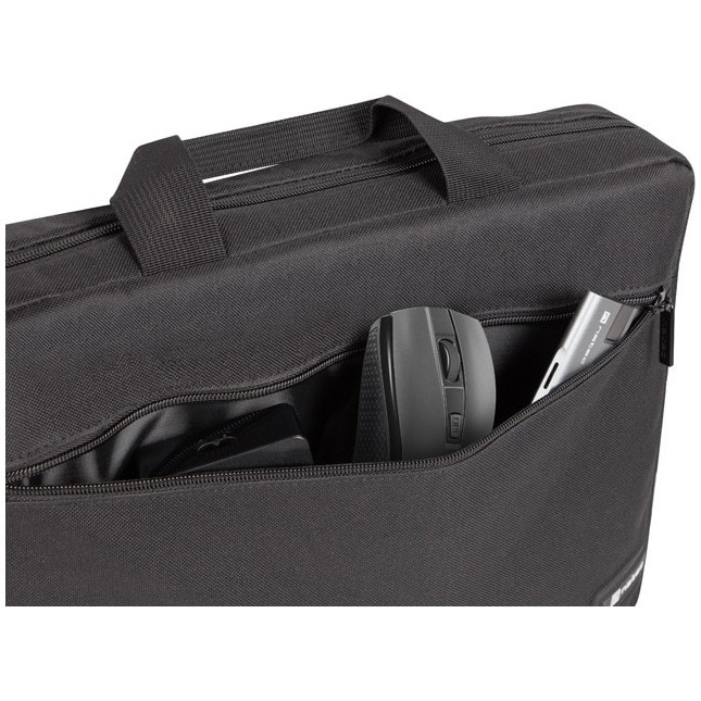 Gentă laptop Natec, poliester, 15.6", negru