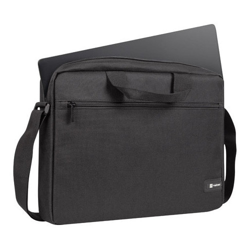 Gentă laptop Natec, poliester, 15.6", negru