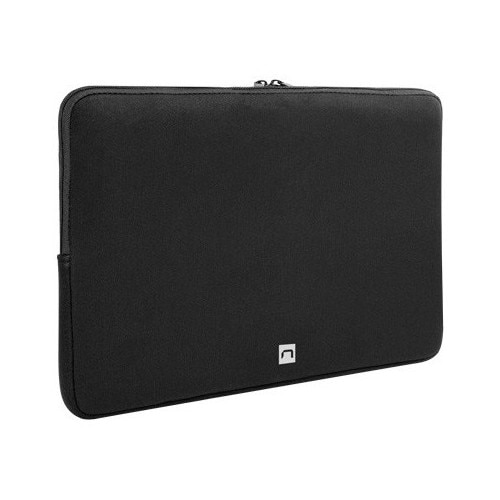 Husa laptop NATEC CORAL, 13.3 inch, design slim, material rezistent, Negru