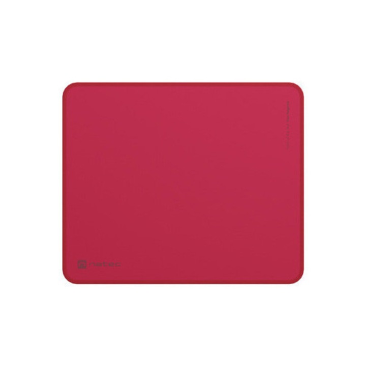 Mousepad NATEC Colors Series, baza cauciuc, suprafata textil, durabil, stabil, usor de curatat, 300X250 mm, Viva Magenta