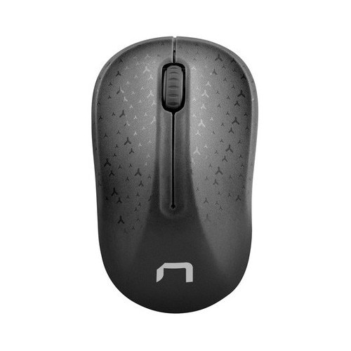 Mouse wireless NATEC TOUCAN, optic 1600 DPI, 2.4GHz cu nano receiver, ergonomic, usor si precis, Negru