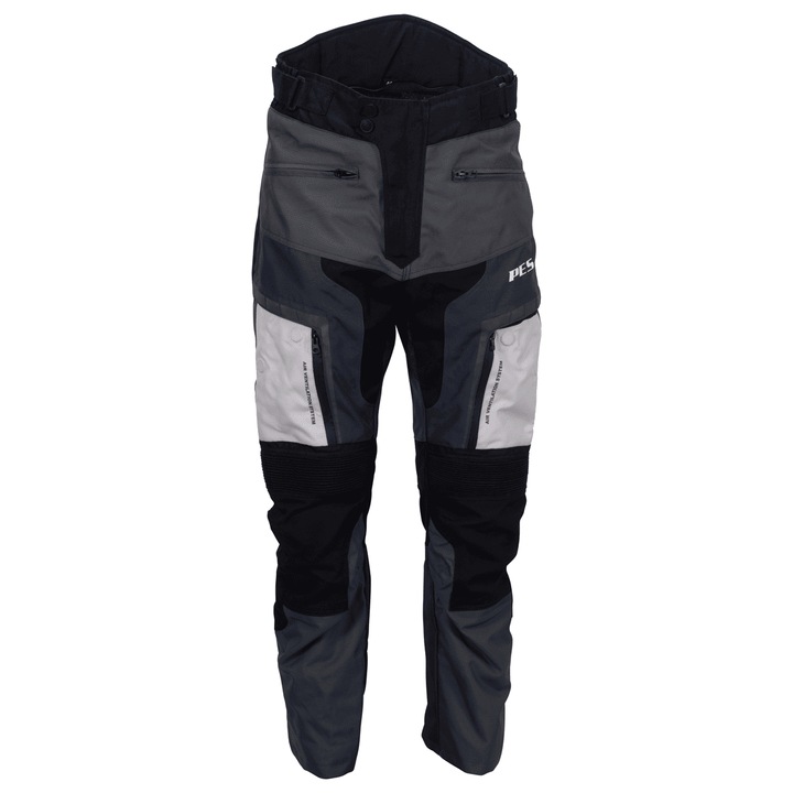 Pantaloni Moto Touring PES Carpathian Series – 4 Sezoane, Ripstop 600D AA, Impermeabili, Protectii Level 2, L