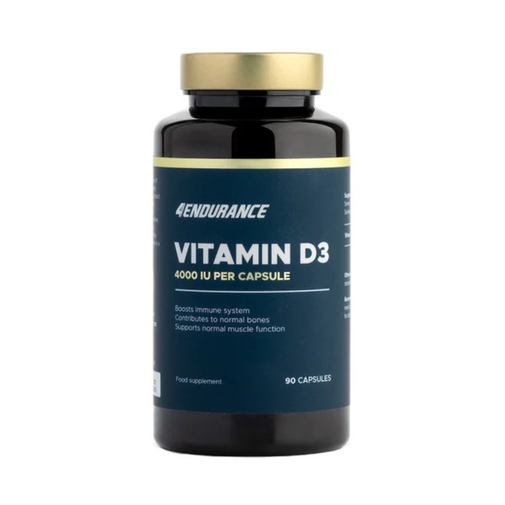 Vitamina D3 4000 UI, 4Endurance, 90 comprimate