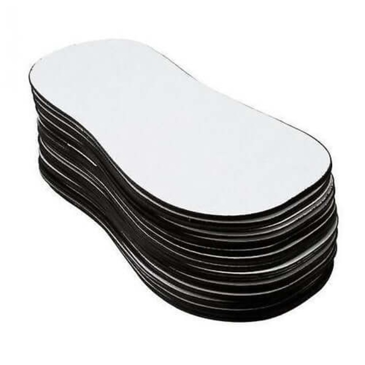 Защитни лепящи стикери за крака за спрей тен и автобронзант