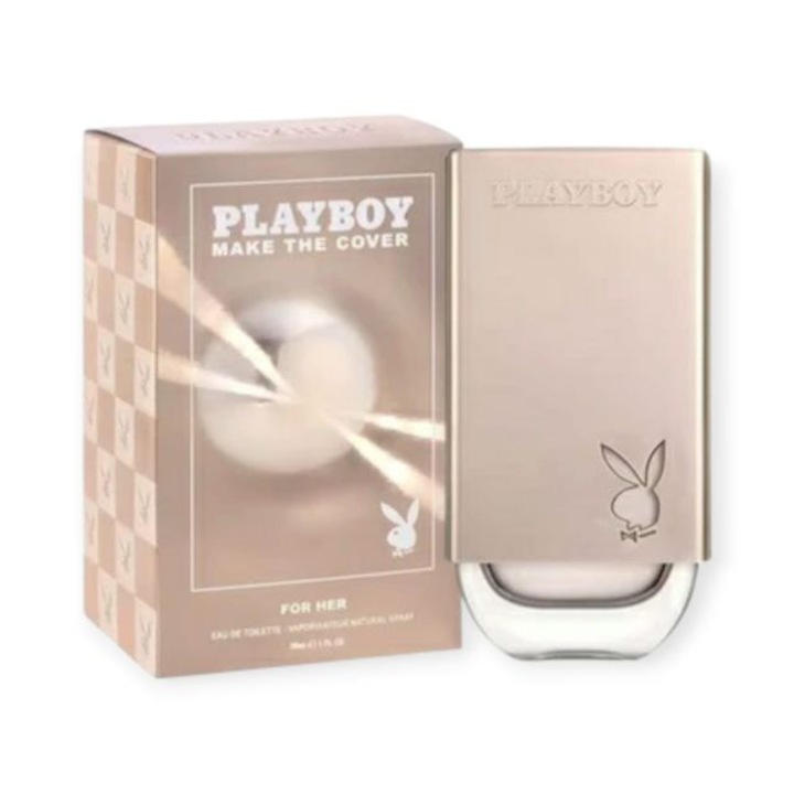 Apa de Toaleta MAKE THE COVER For Her PLAYBOY 30 ml