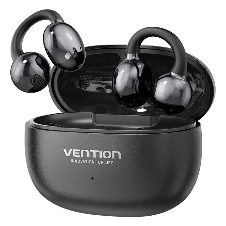 Casca bluetooth V 5.1 EW25 True wireless TWS alb