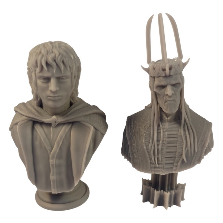 Set figurine Lord of the Rings Frodo si Witch King 7 -8 cm