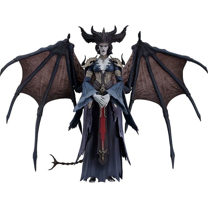 Фигурина Figma Lilith 17 см, многоцветна, комплект с аксесоари от играта Diablo IV