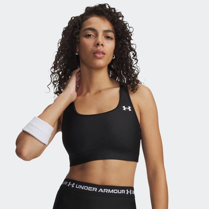 Bustiera sport dama, Under Armour, Negru